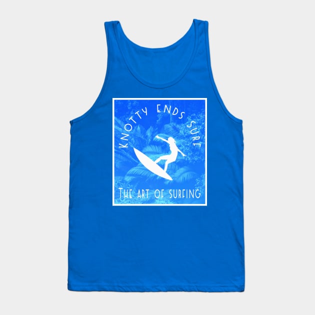 The art of surfing Tank Top by ericbear36